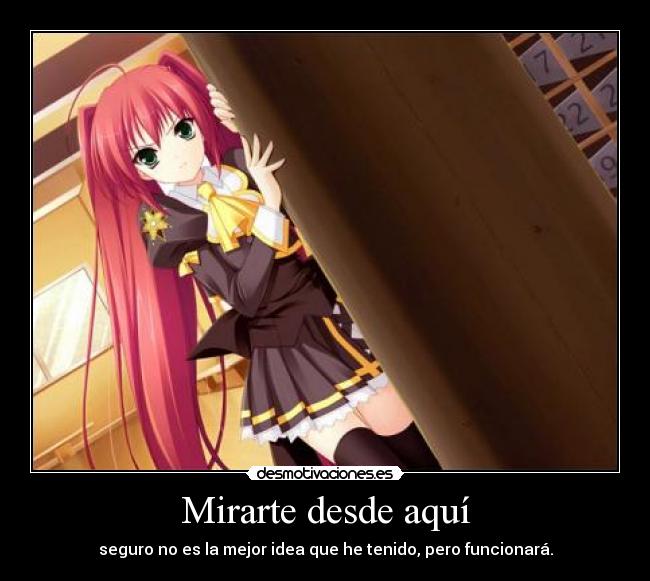 carteles anime stellar theater perlithakawai nigatsu soy una acosadora ewe nombrare yuuno desmotivaciones