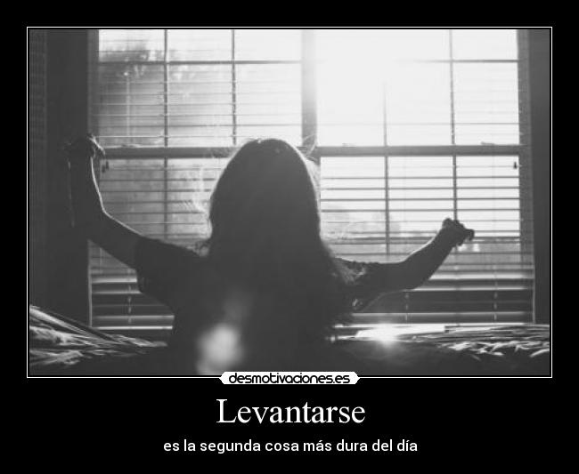 Levantarse -
