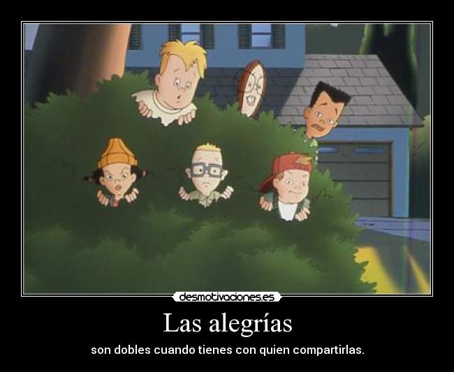 Las alegrías -