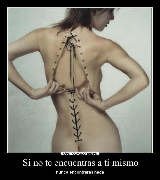 Si no te encuentras a ti mismo -