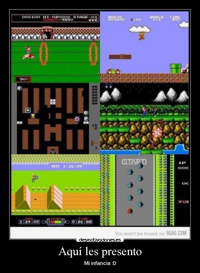 Aquí les presento -