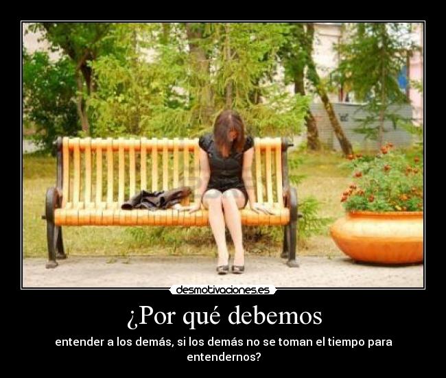 ¿Por qué debemos -