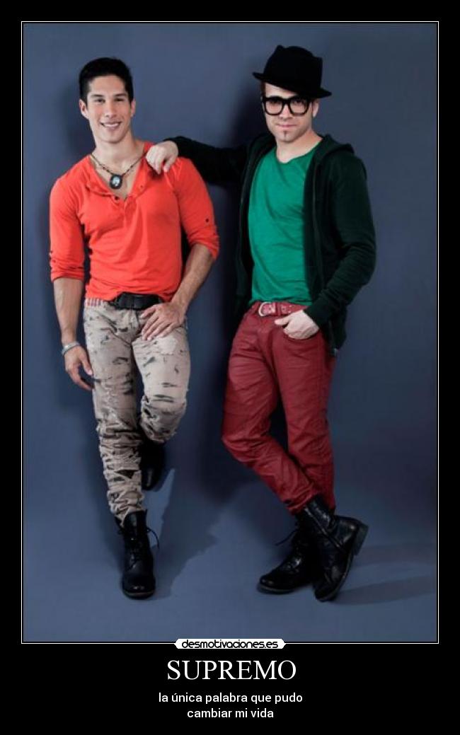 SUPREMO - la única palabra que pudo
cambiar mi vida