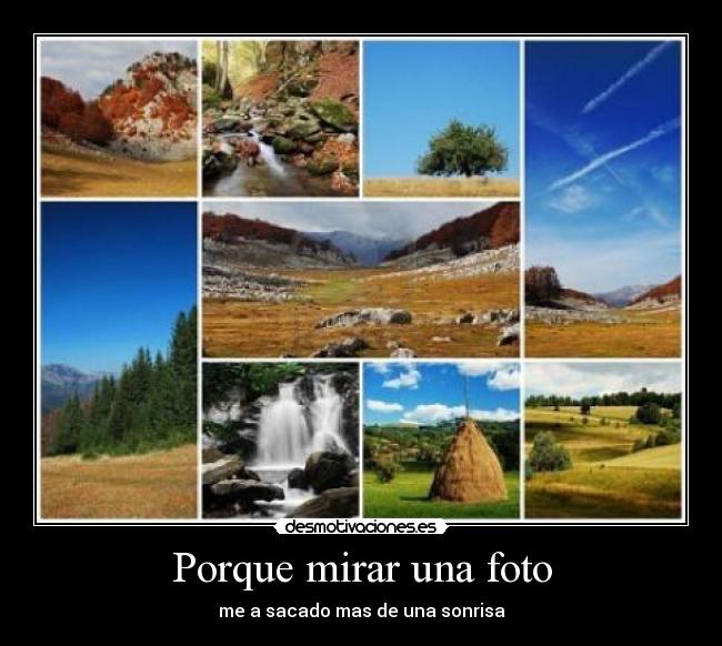 Porque mirar una foto - 