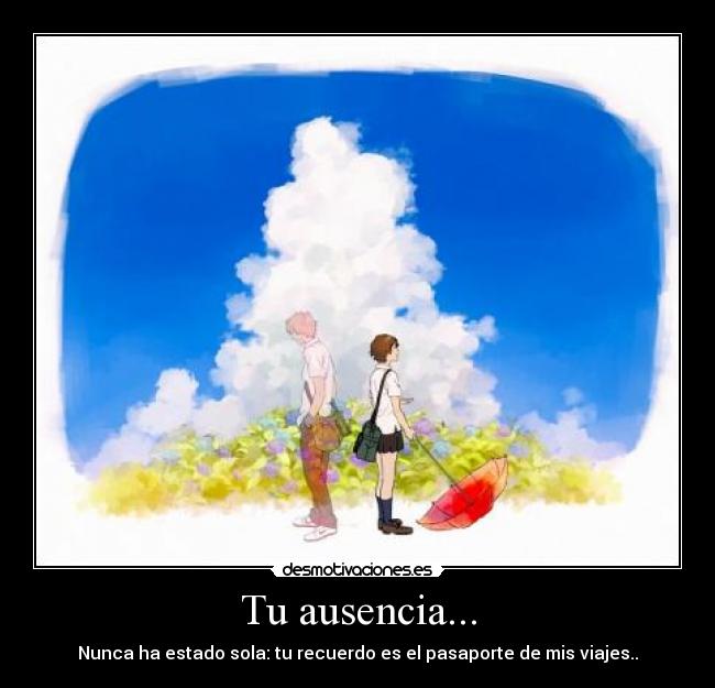 Tu ausencia... - 