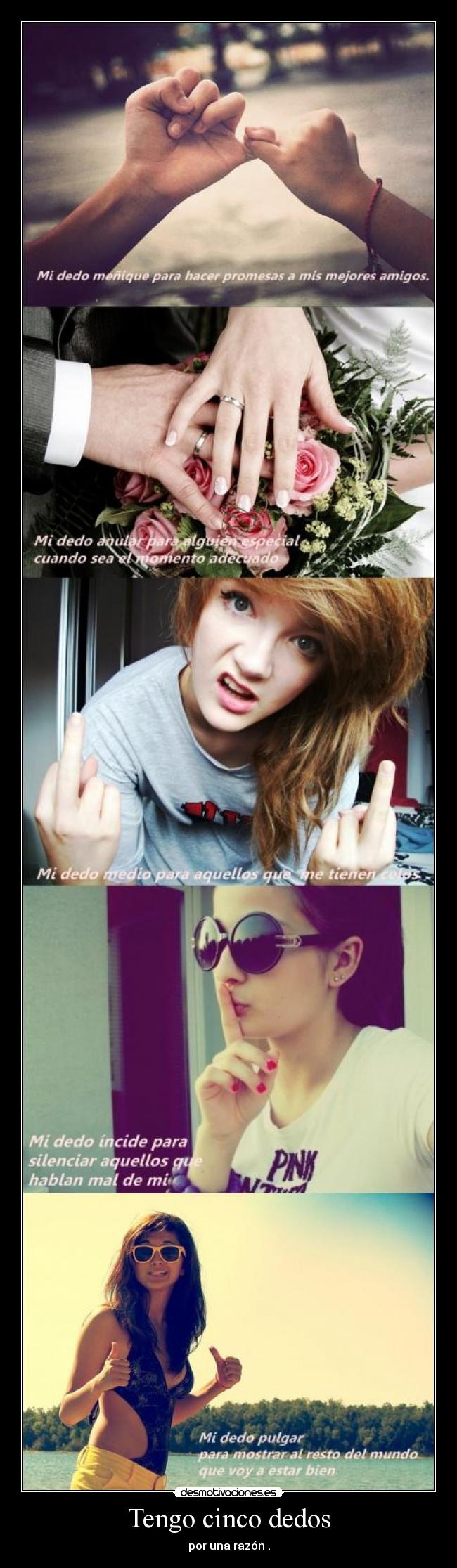 Tengo cinco dedos -