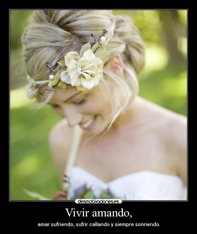 Vivir amando, - 