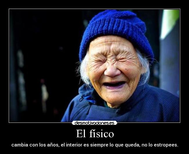 carteles fisico fisico interior cambios desmotivaciones