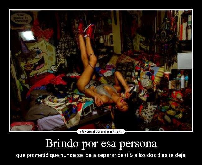 Brindo por esa persona - 