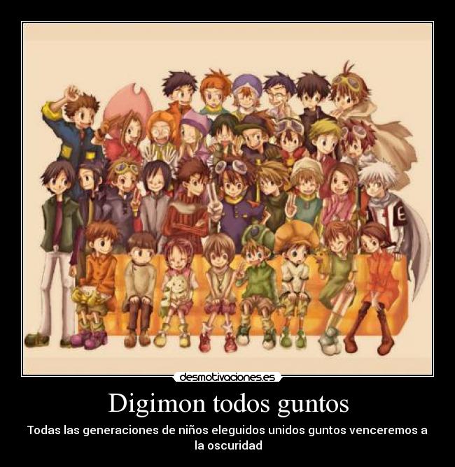 Digimon todos guntos - 