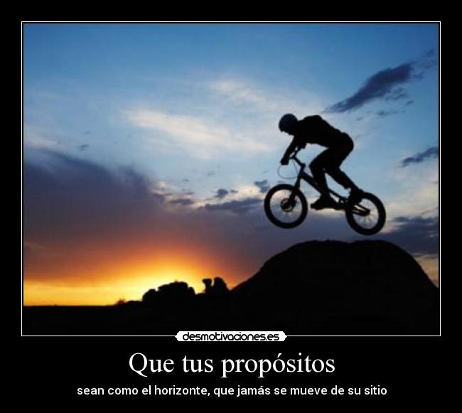 Que tus propósitos - 