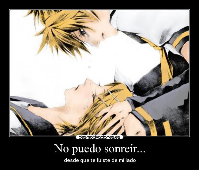 carteles soundless song vocaloid rin len kagamine desmotivaciones