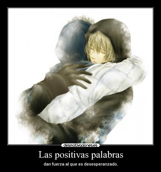 Las positivas palabras - 