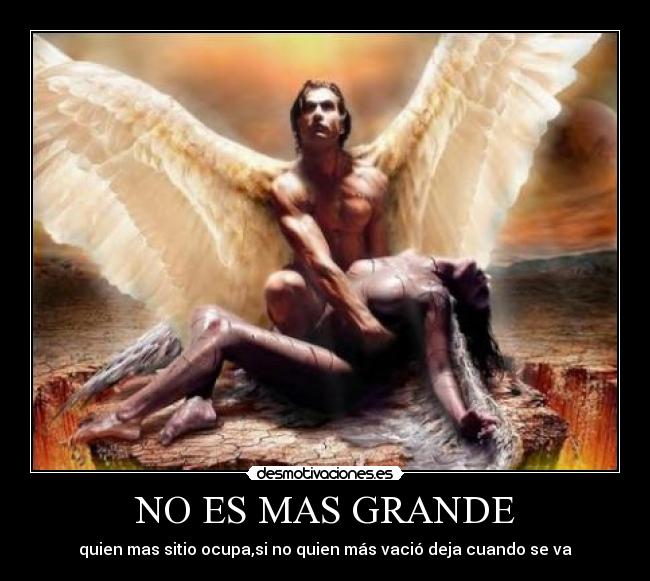 NO ES MAS GRANDE - 