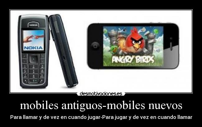 mobiles antiguos-mobiles nuevos - 