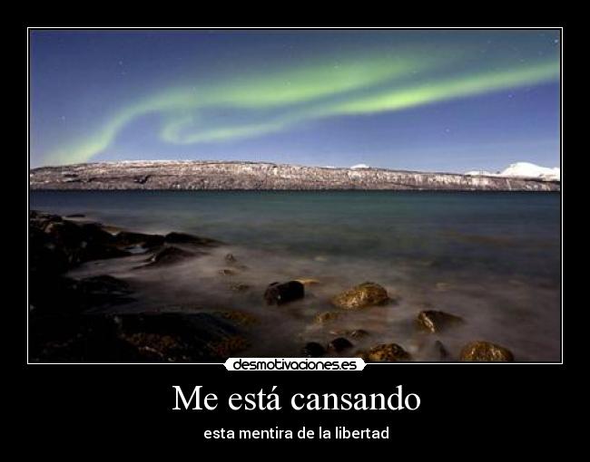 Me está cansando - 