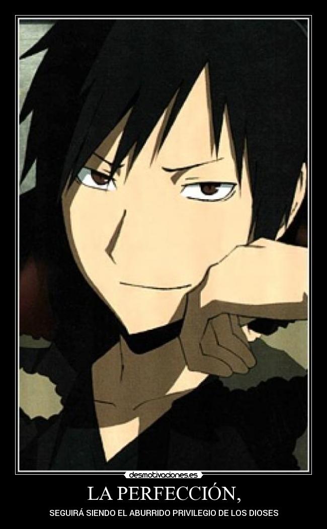 LA PERFECCIÓN, - SEGUIRÁ SIENDO EL ABURRIDO PRIVILEGIO DE LOS DIOSES