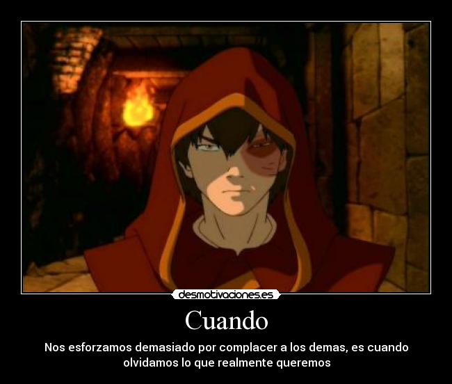 carteles avatar leyenda aang anime principe zuko desmotivaciones