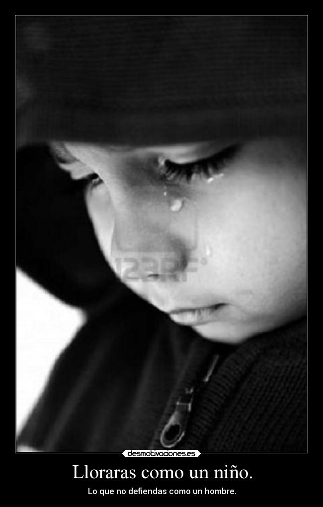 carteles llorar desmotivaciones