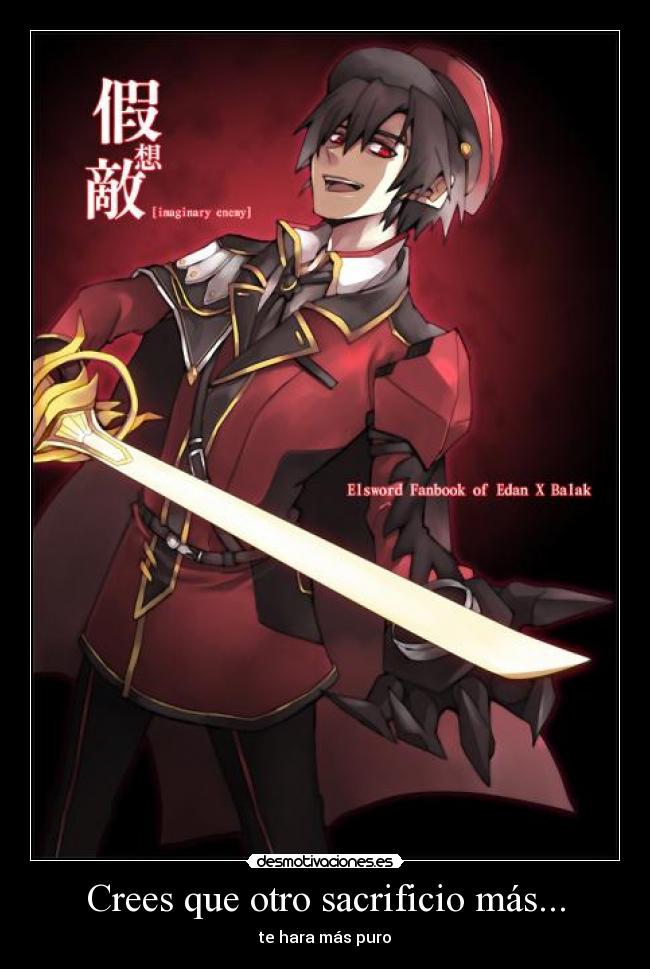 carteles anime raven joder espada bloodwolf clanbloodwolf red death desmotivaciones