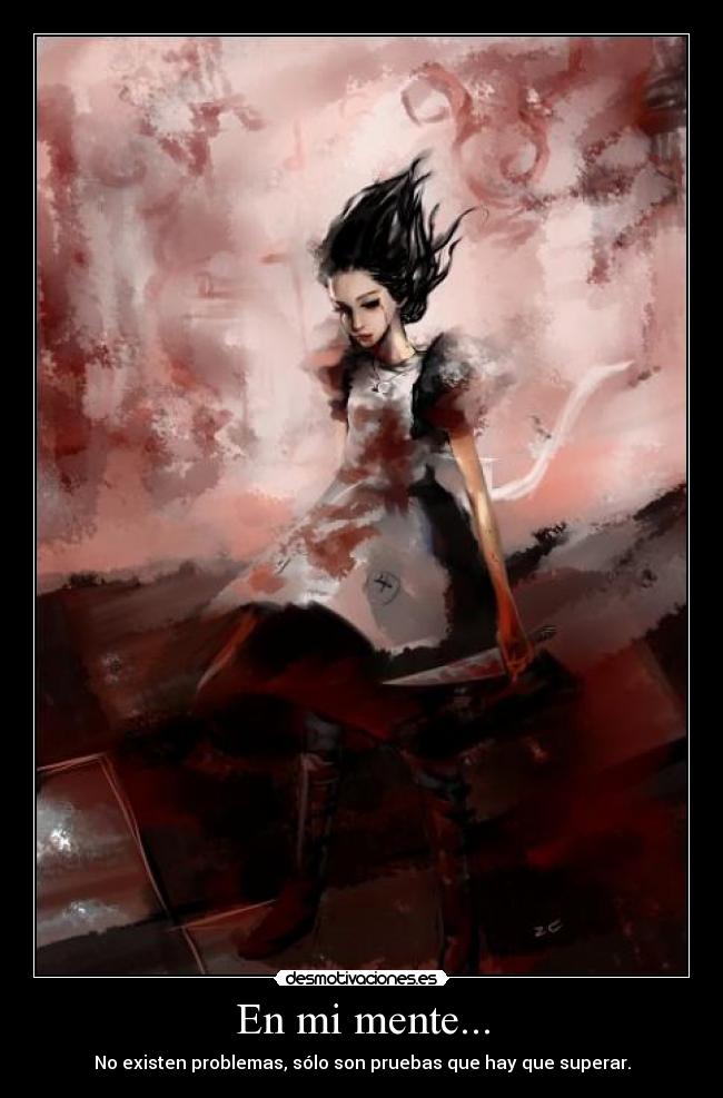 carteles alice madness returns desmotivaciones