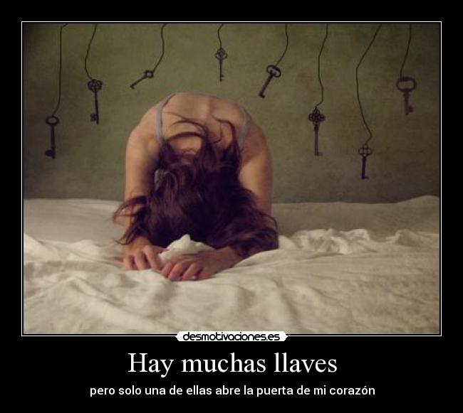 Hay muchas llaves -