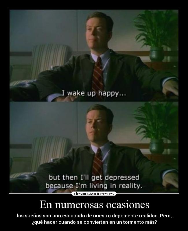 En numerosas ocasiones - los sueños son una escapada de nuestra deprimente realidad. Pero,
¿qué hacer cuando se convierten en un tormento más?