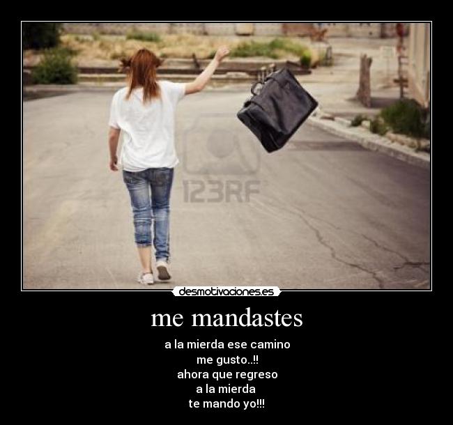 carteles mandastes mierda desmotivaciones