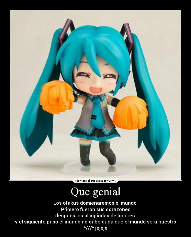 carteles anime miku olimipadas desmotivaciones