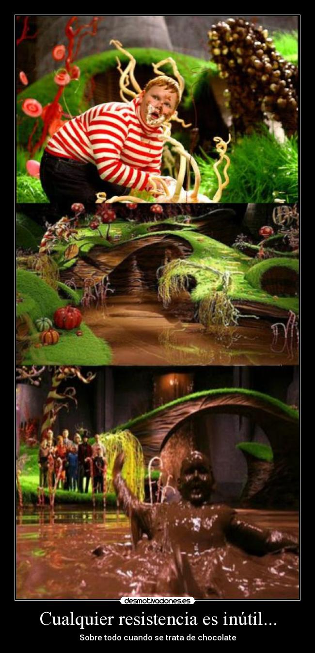 Cualquier resistencia es inútil... -