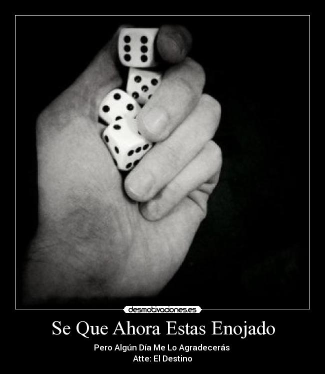 Se Que Ahora Estas Enojado -