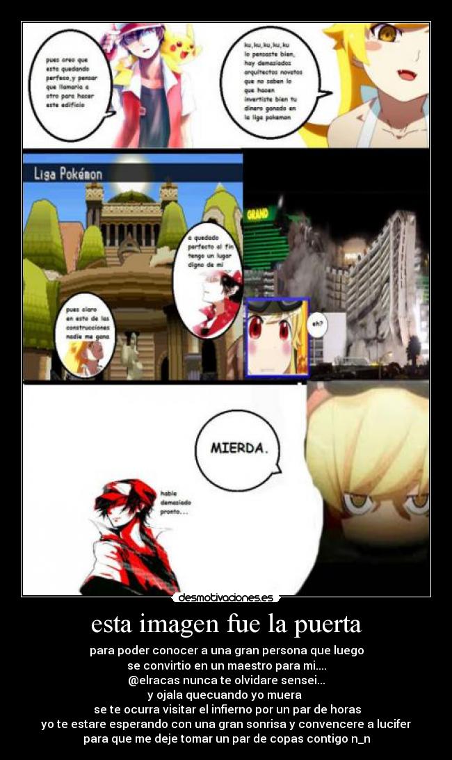 esta imagen fue la puerta - 