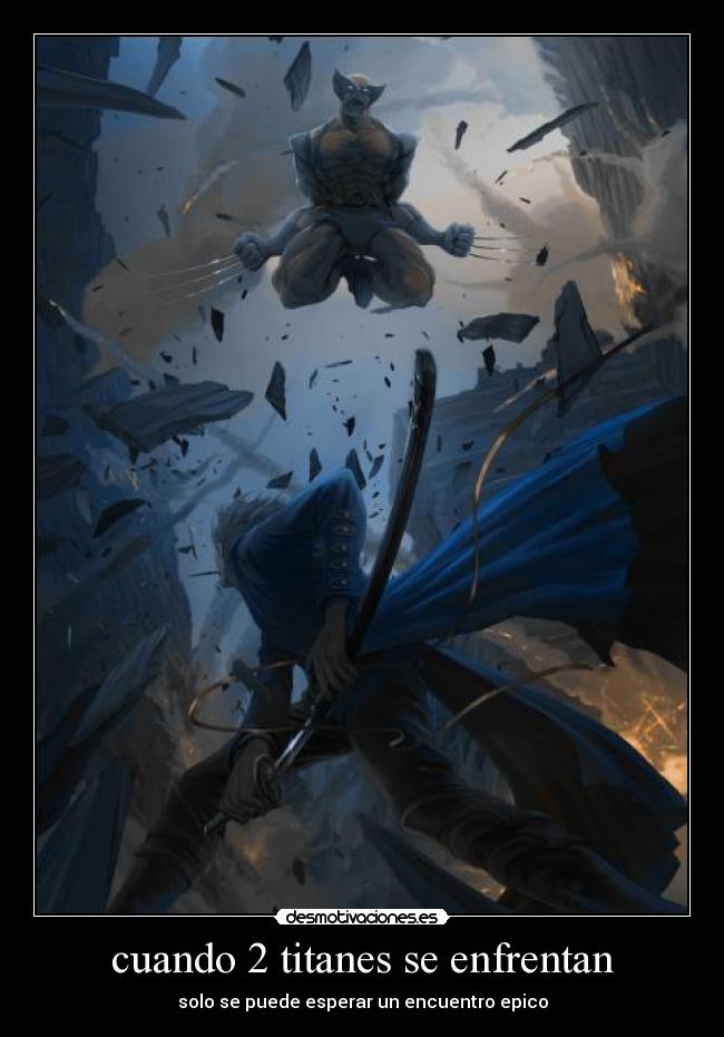 cuando 2 titanes se enfrentan - solo se puede esperar un encuentro epico