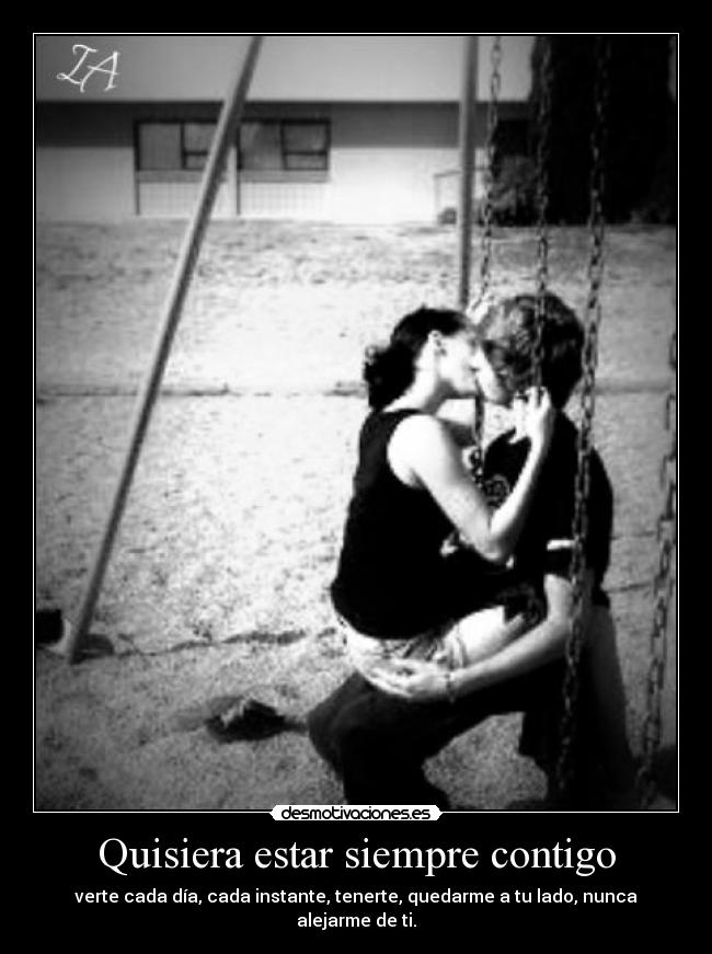 Quisiera estar siempre contigo - 