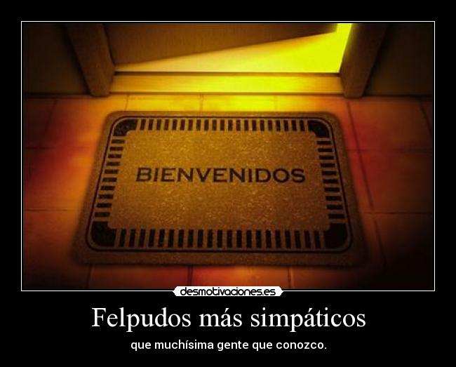 Felpudos más simpáticos - 