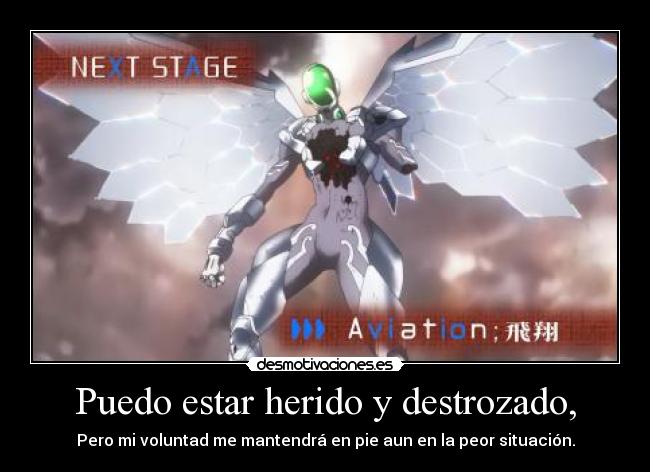 carteles anime manga accel world silver crow tambien habia caido pierna harukaze desmotivaciones