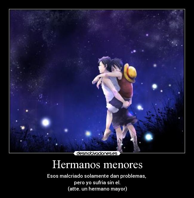 Hermanos menores Desmotivaciones