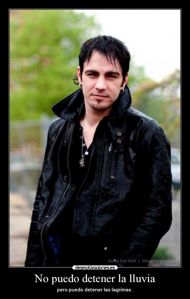 No puedo detener la lluvia -