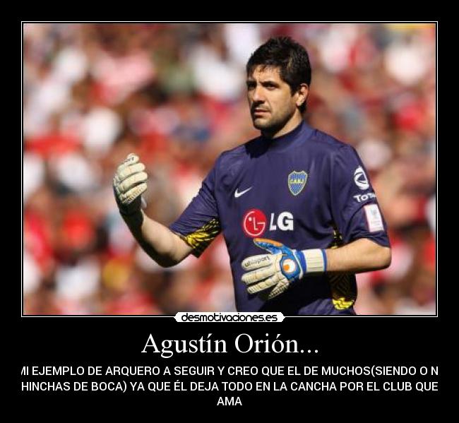 carteles arqueros futbol pelota guantes orion boca desmotivaciones