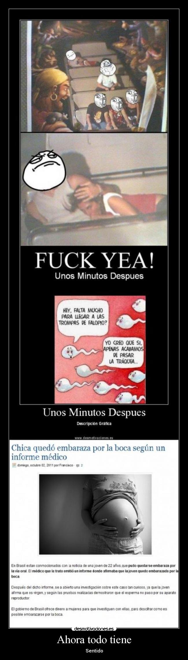 Ahora todo tiene - Sentido