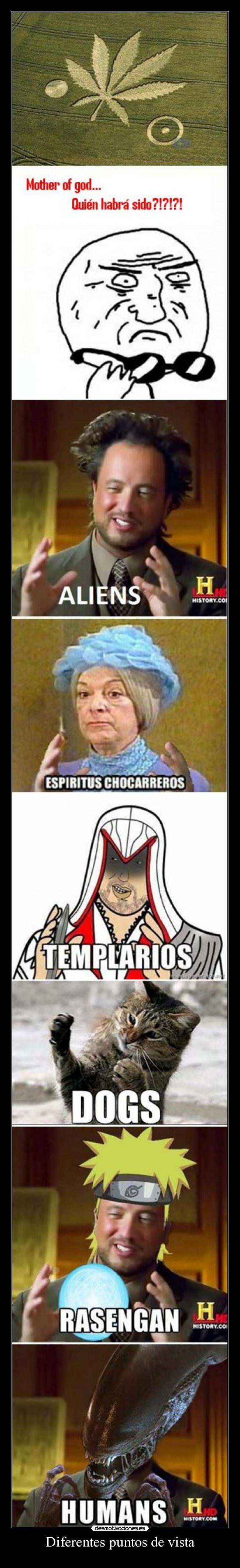 Diferentes puntos de vista -