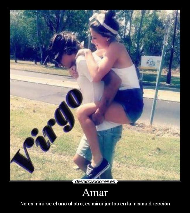 Amar - No es mirarse el uno al otro; es mirar juntos en la misma dirección