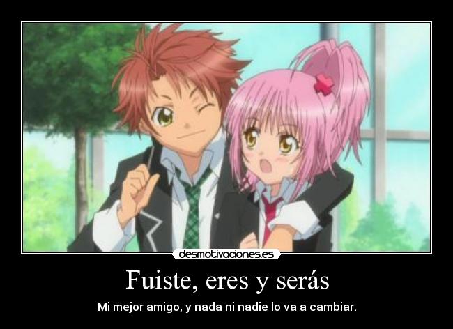 carteles amu shugo chara kukai mejores amigos desmotivaciones