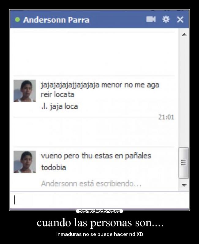 cuando las personas son.... -