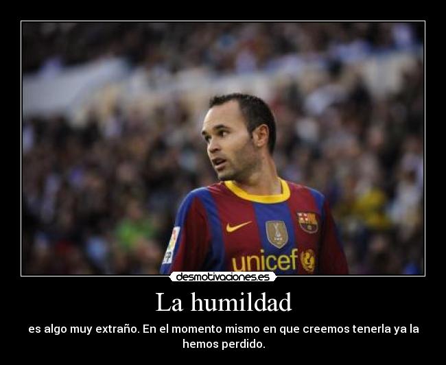 La humildad -