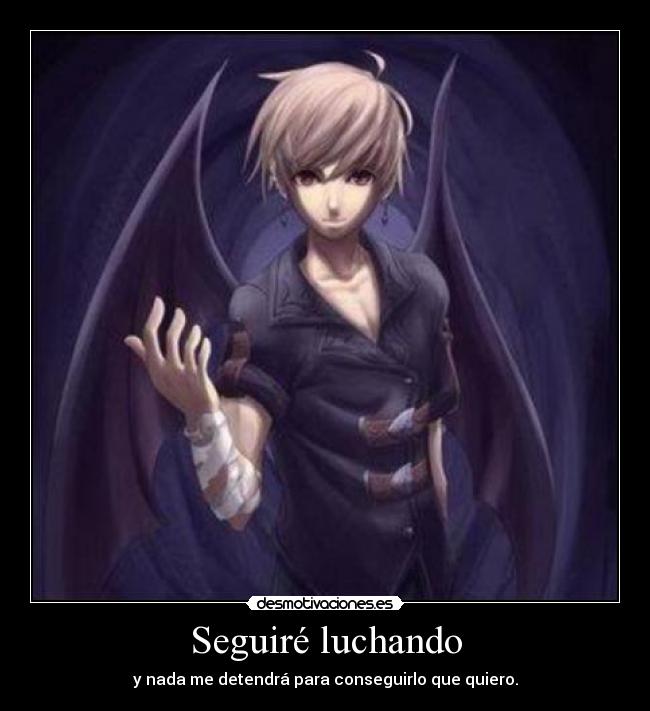 Seguiré luchando -