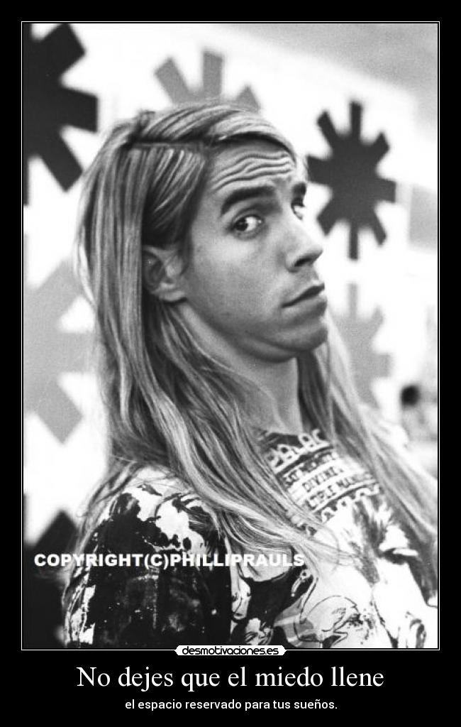 No dejes que el miedo llene - 