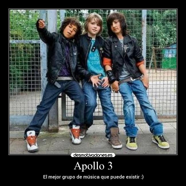 Apollo 3 - El mejor grupo de música que puede existir :)