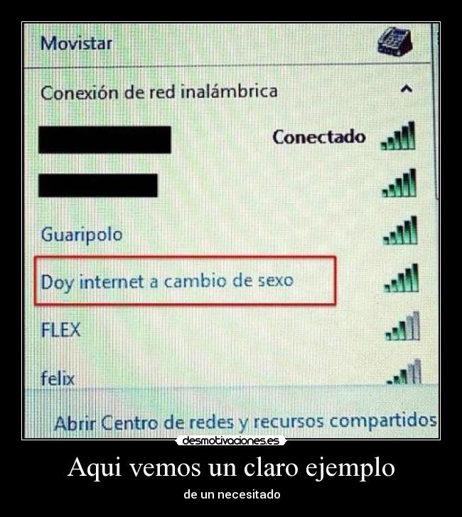 Aqui vemos un claro ejemplo - de un necesitado