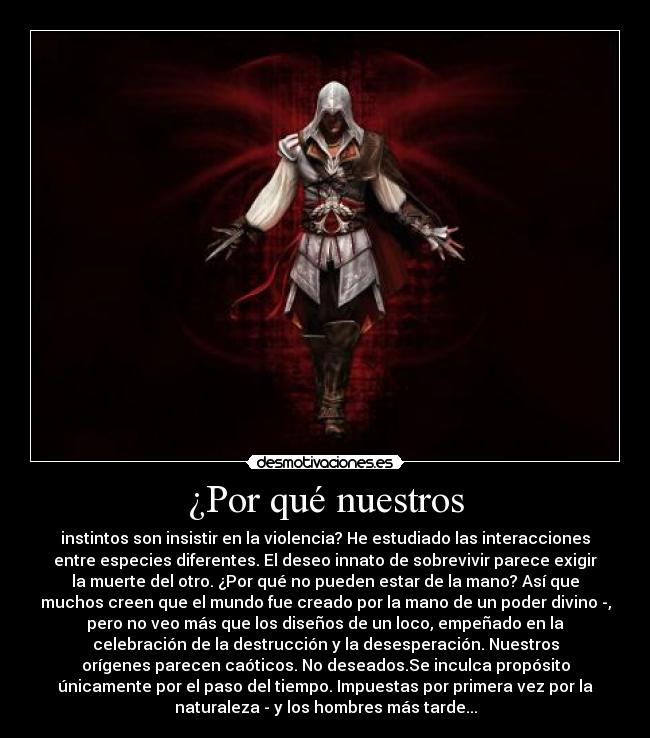 ¿Por qué nuestros -